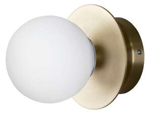 Globen Lighting - Art Deco Stropné Lampa/Nástenné Svietidlo IP44 Brushed Brass - Lampemesteren