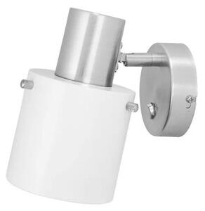Globen Lighting - Clark 1 Nástenné Svietidlo White/Chrome Globen Lighting - Lampemesteren