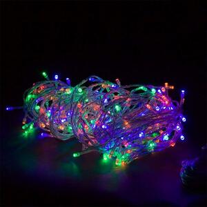 VOLTRONIC Vianočná reťaz 20 m, 200 LED, farebná, na batérie