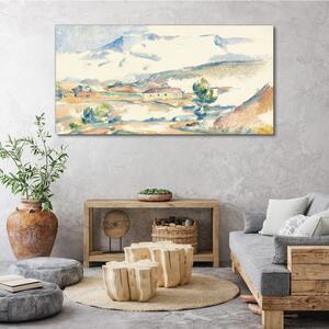 Obraz Canvas Zimné hory Príroda