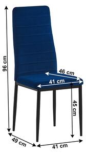 Jedálenská stolička Antigone NEW (modrá + čierna). Vlastná spoľahlivá doprava až k Vám domov. 1028857