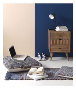 Modrý vzorovaný koberec Geese Blues, 120 × 60 cm
