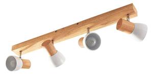 Lindby - Thorin 4 Stropné Lampa Wood/White Lindby - Lampemesteren
