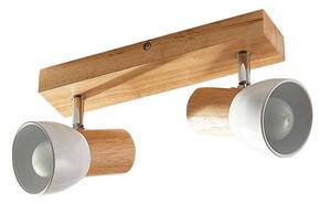 Lindby - Thorin 2 Stropné Lampa Wood/White Lindby - Lampemesteren