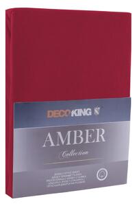 Červená plachta DecoKing Amber Collection, 220/240 x 200 cm