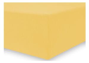 Žltá plachta DecoKing Amber Collection, 160/180 x 200 cm
