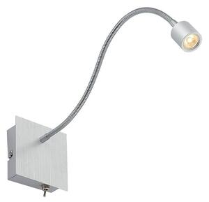 Lindby - Anjalee LED Nástenné Svietidlo Flex Alu Lindby - Lampemesteren