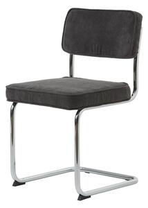 Jedálenská stolička Unique Furniture RUPERT čierna látka 37285107