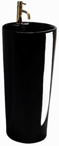 Rea - Voľne stojace umývadlo Blanka - čierna - 84x41x41 cm