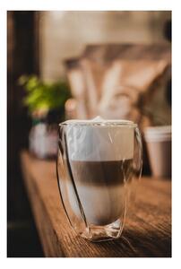 Sada 2 dvojstenných pohárov Vialli Design Latte, 300 ml