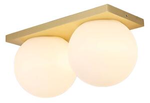 Antidark - Palla Mini C290 LED Stropné Lampa Dim-to-Warm Opal/Brass Antidark - Lampemesteren
