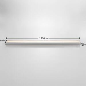 Lindby - Layan LED Nástenné Svietidlo L120 Chrome - Lampemesteren