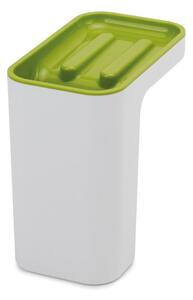 Bielo-zelený stojanček na umývacie prostriedky Joseph Joseph Caddy SinkPod