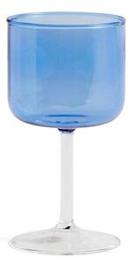 HAY - Tint Wine Glass Set of 2 Blue/Clear HAY - Lampemesteren