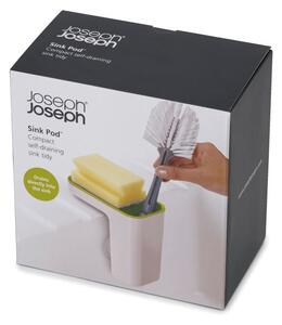 Bielo-zelený stojanček na umývacie prostriedky Joseph Joseph Caddy SinkPod