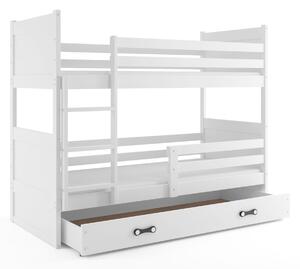 Poschodová posteľ RICO 2 - 190x80cm - Biely - Biely