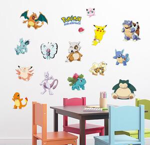 Samolepka na stenu "Pokémon" 30x90 cm