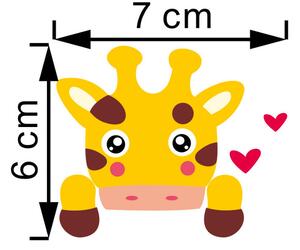 PIPPER | Samolepka na vypínač "Žirafka" 6x7 cm