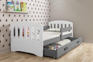 BMS Detská posteľ CLASSIC Farba: Biela / biela