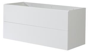Mereo Aira, kúpeľňová skrinka 121 cm, biela, dub, šedá Aira, kúpeľňová skrinka 121 cm, biela Variant: Aira, koupelnová skříňka 121 cm, šedá