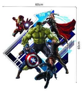 Samolepka na stenu "Avengers 2" 60x60 cm
