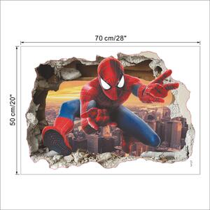 Samolepka na stenu "Spider-man 4" 50x70 cm