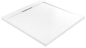 Rea Grand White - štvorcová sprchová vanička 90x90x3,5 cm, REA-K4592