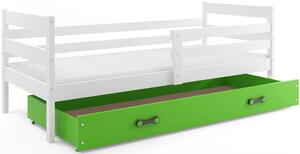 Detská jednolôžková posteľ ERYK | biela Farba: Biela / biela, Rozmer.: 190 x 80 cm