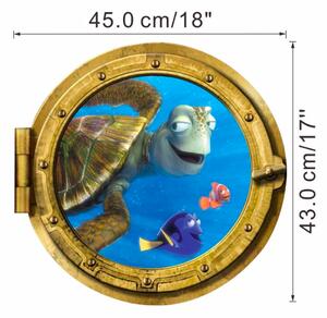 Samolepka na stenu "Hľadá sa Nemo 2" 45x43cm