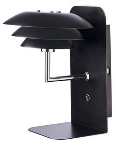 DybergLarsen - DL20 USB Shelf incl. Lampa Black DybergLarsen - Lampemesteren