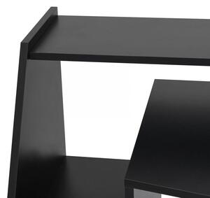 MIADOMODO Počítačový stôl, 123 x 55 x 90 cm