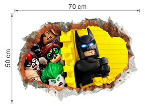 Samolepka na stenu "LEGO Batman 2" 50x70cm