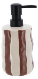 Dávkovač mydla Nola, kombinácia farieb/s čiernymi prvkami, 350 ml