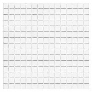 DUNIN - Q WHITE Sklenená mozaika DUNIN (32,7 x 32,7 cm / 1 ks)