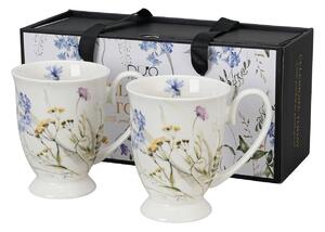 Porcelánový hrnček na nohe Royal Melody 340 ml sada 2ks