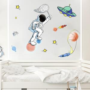 Samolepka na stenu "Astronaut" 105x73 cm