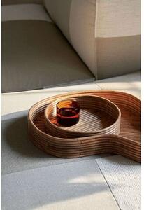Ferm LIVING - Isola Trays Set of 2 Natural Stained ferm LIVING - Lampemesteren