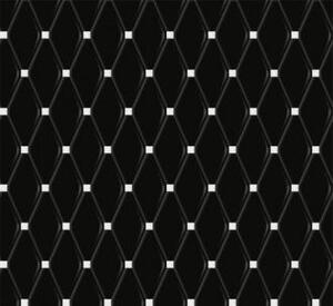 Dunin - Carat Black Keramické mozaiky DUNIN (10 x 20 cm / 1 ks)