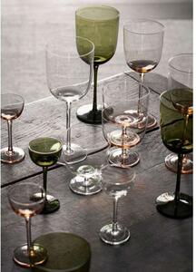 Ferm LIVING - Host White Wine Glasses Set of 2 Moss Green ferm LIVING - Lampemesteren