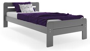 BMS Jednolôžková posteľ DALLAS Farba: Sivá
