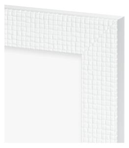 Biely plastový rámček 18x23 cm