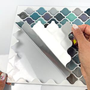 PIPPER | Nalepovací obklad - 3D mozaika - Farebné slzičky 21,0 x 24,5 cm