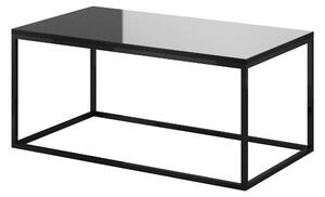 Konferenčný stôl Henry Typ 99 (čierny + čierny vysoký lesk). Vlastná spoľahlivá doprava až k Vám domov. 1030257