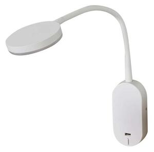 Lindby - Milow LED Nástenné Svietidlo USB White Lindby - Lampemesteren