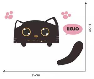 PIPPER | Samolepka na vypínač "Mačička 4" 15x10 cm