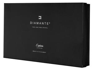 Diamante poháre na šampanské Silhouette City s kamínky Swarovski 200 ml 6KS