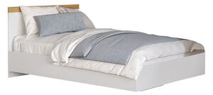 Jednolôžková posteľ 90 cm Valgo 90 (biela + dub wotan). Vlastná spoľahlivá doprava až k Vám domov. 1075514