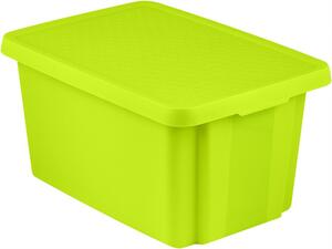 CURVER Úložný box s vekom 45L - zelený