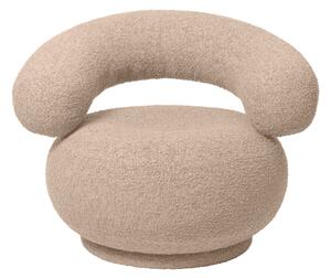 Kreslo Orbo, Raw Bouclé, Natural – Ferm Living