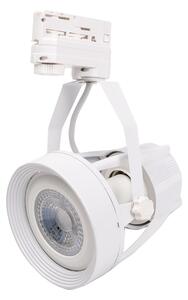 Biele lištové svietidlo 3F + LED žiarovka 11W Farba svetla Teplá biela – Vonkajší LED reflektory (halogény) > LED reflektory lištové